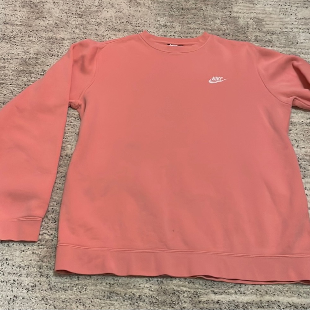 Pink Nike crewneck
